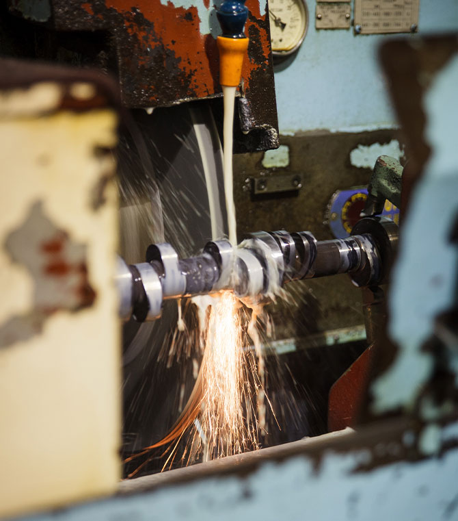 Custom Camshaft being created