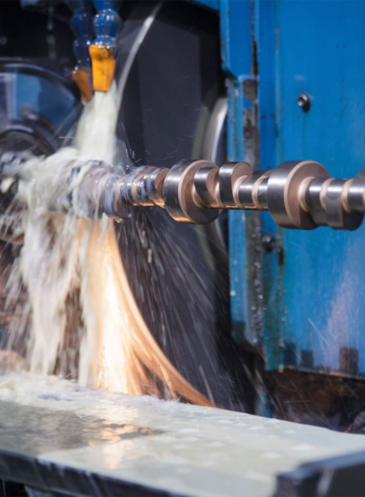 Custom Camshaft being created